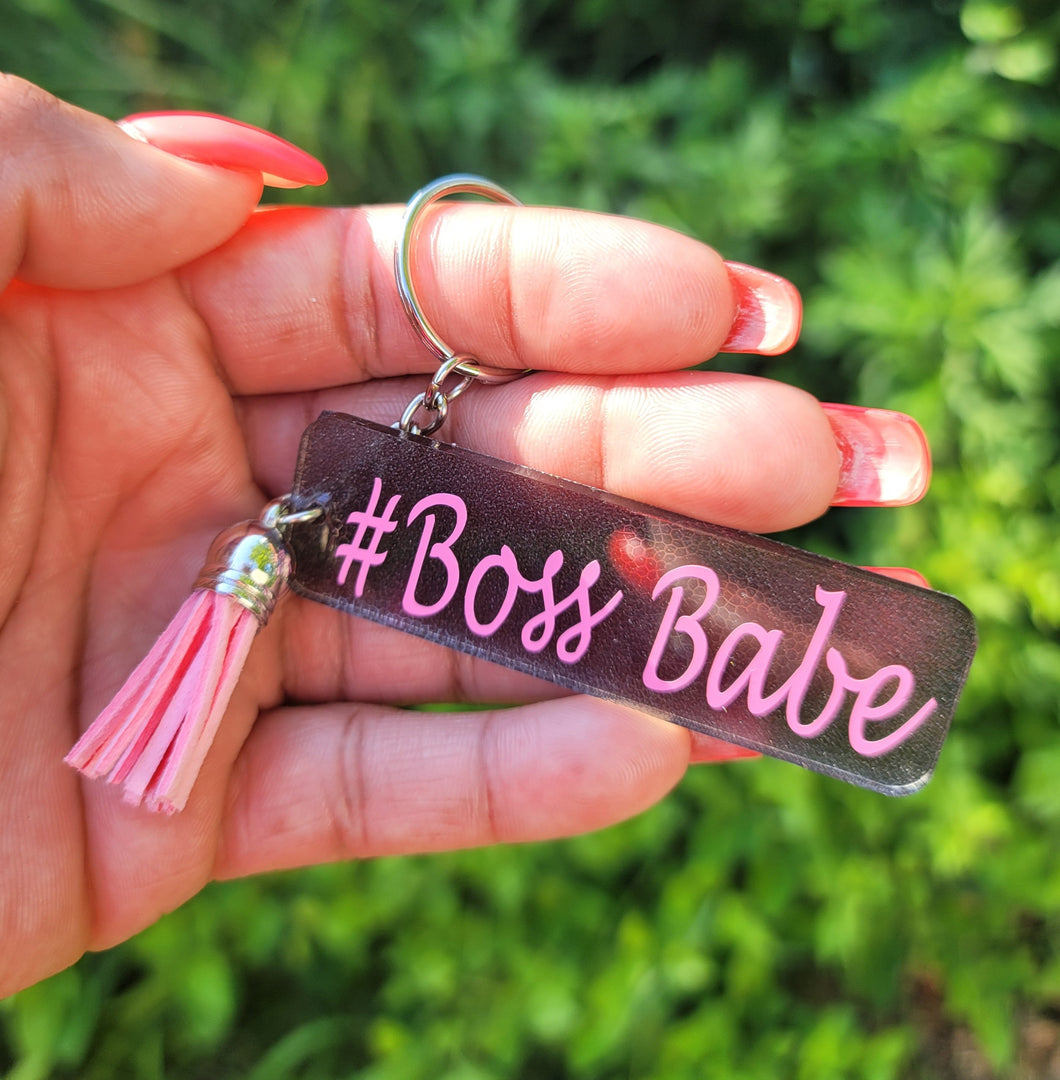 Boss Babe Keychain