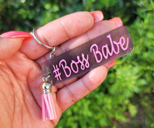 Load image into Gallery viewer, Boss Babe Keychain
