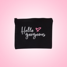 Load image into Gallery viewer, Hello Gorgeous Makeup Bag
